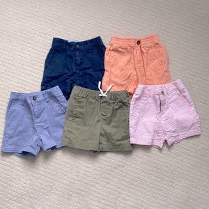 Janie and Jack baby boy shorts bundle size 6-12 months
